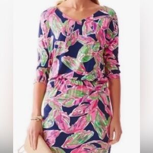 Lily Pulitzer Cara in the Vias printed dress size small